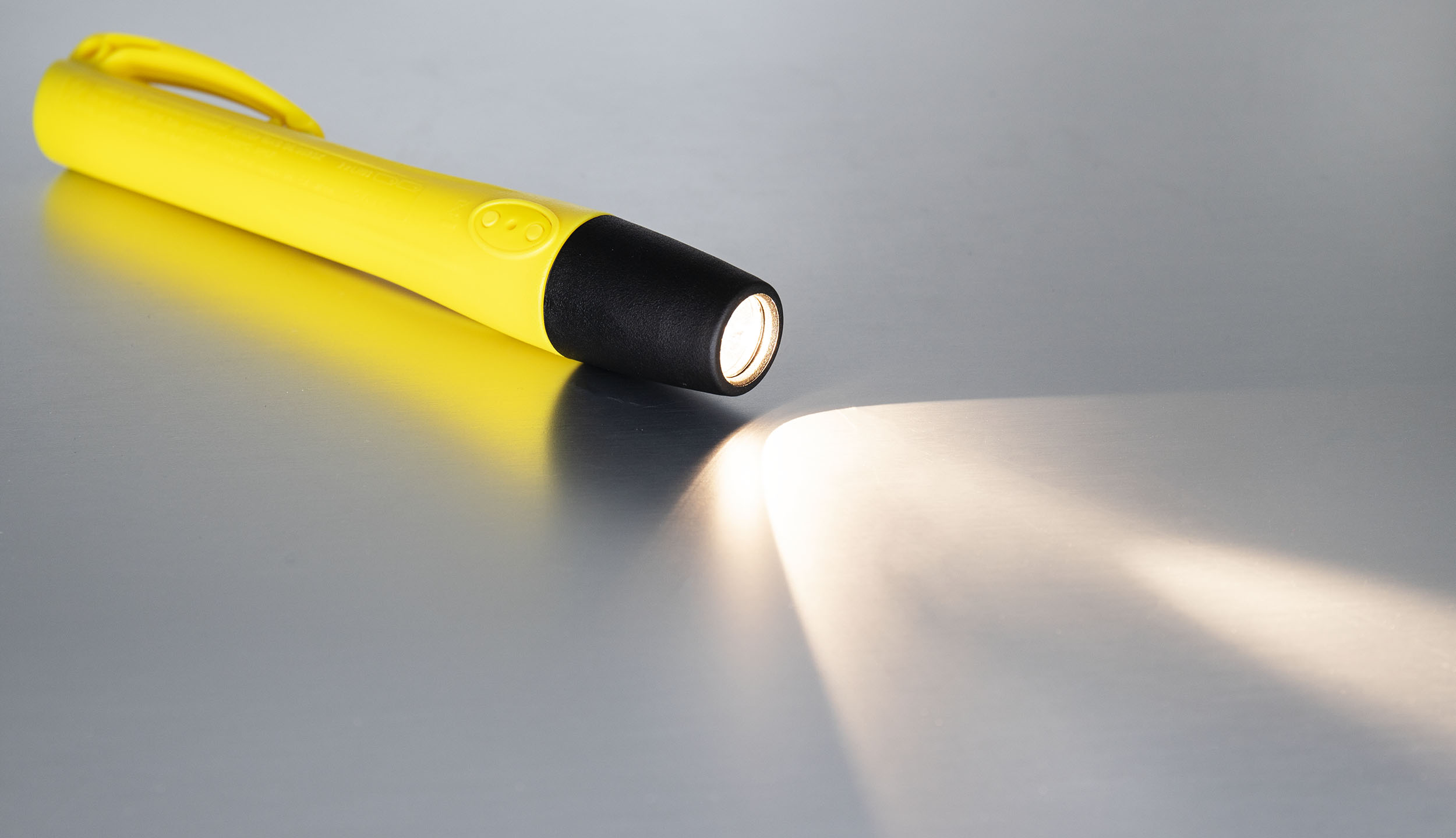 m-60 Wolf Safety IECEx, ATEX LED Pen Torch Yellow 139 lm, 68 mm