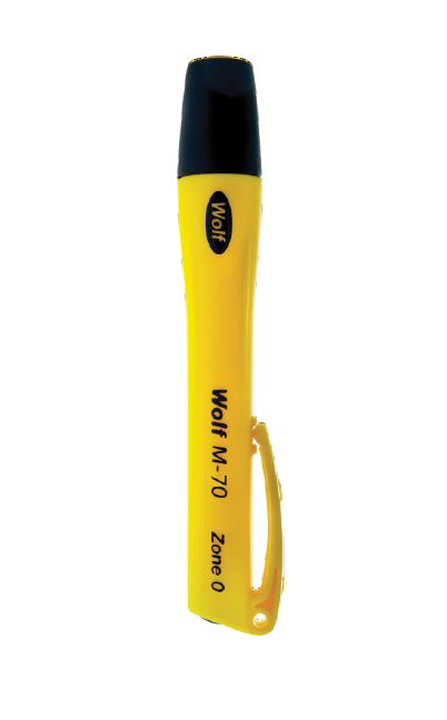 Wolf Safety IECEx/ATEX LED Pen Torch Yellow 107 lm, 146 mm