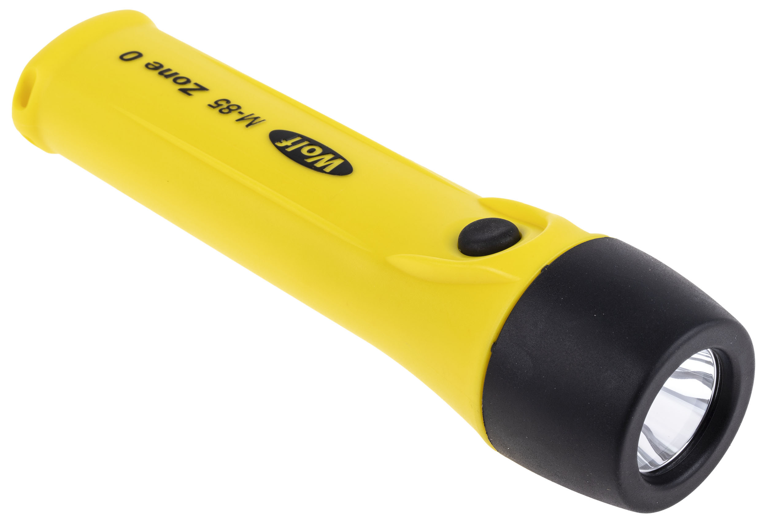 Wolf Safety IECEx/ATEX LED Pocket Torch Yellow 210 lm, 170 mm