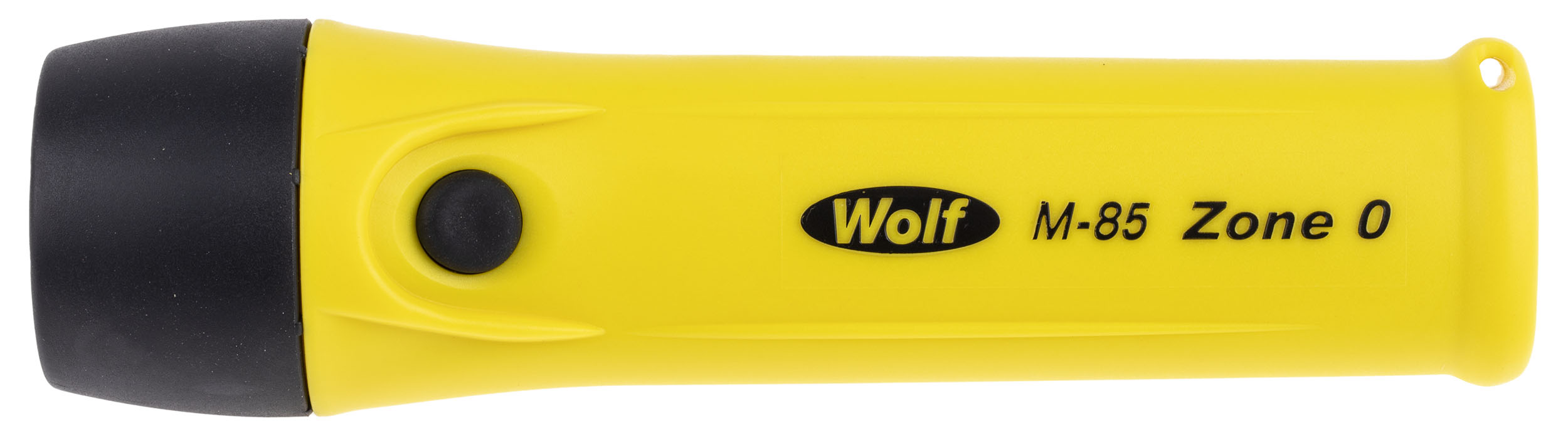 m-85 Wolf Safety IECEx/ATEX LED Pocket Torch Yellow 210 lm, 170 mm