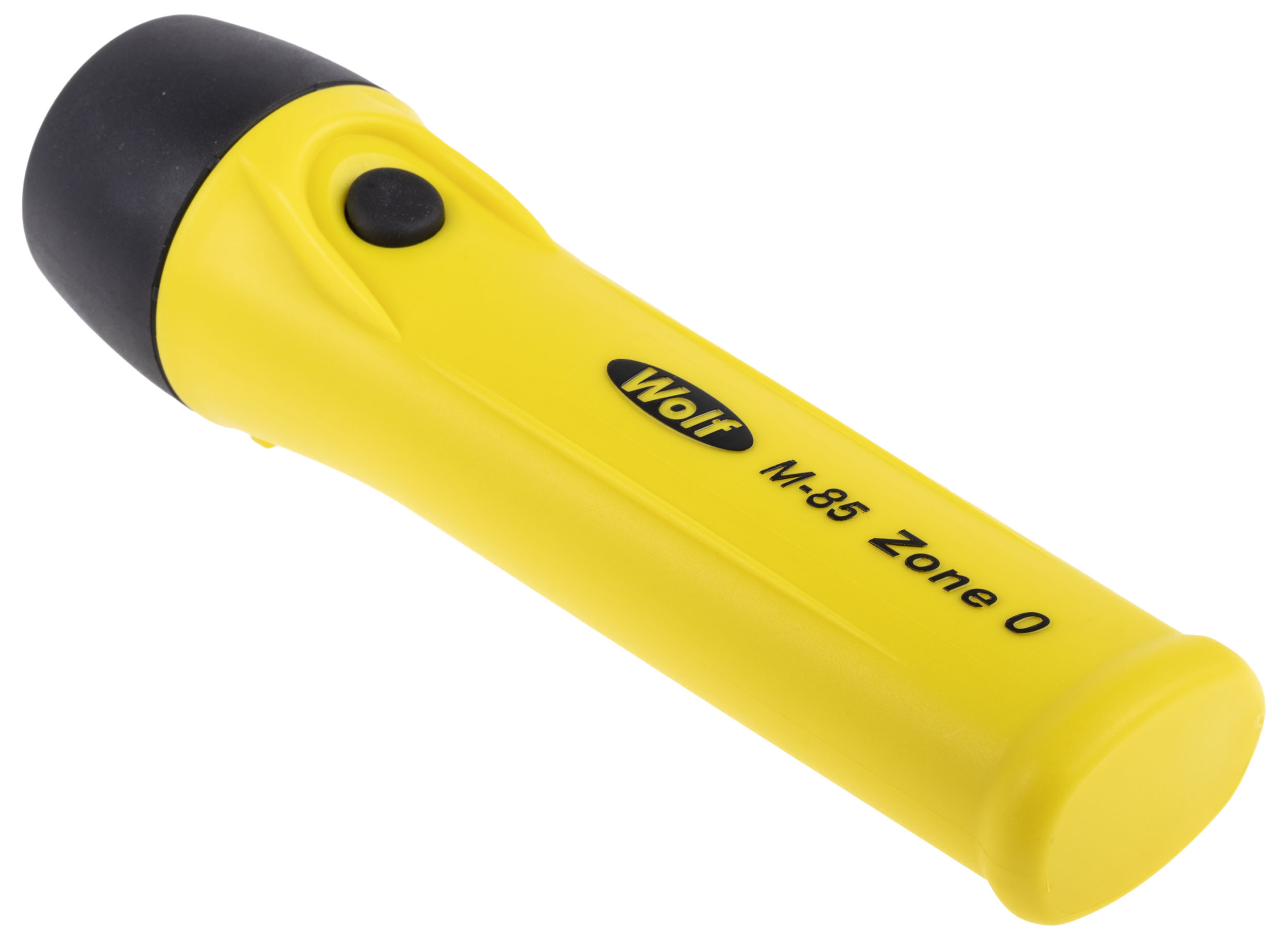 m-85 Wolf Safety IECEx/ATEX LED Pocket Torch Yellow 210 lm, 170 mm