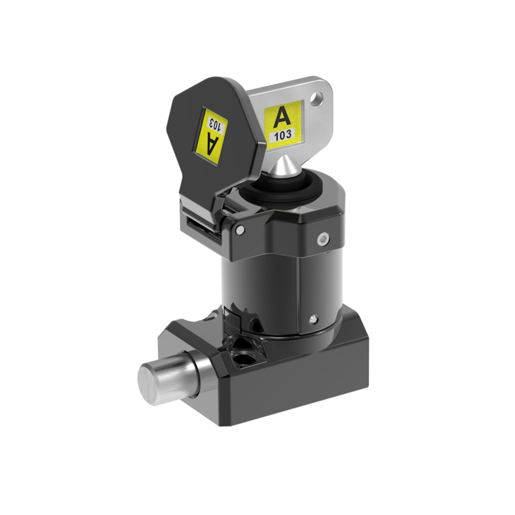 IDEM M-BS Safety Interlock Switch, Mechanical Bolt Actuator Included, Metal, Power