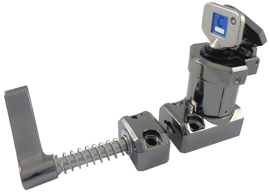 IDEM M-HS Safety Interlock Switch, Handle Actuator Included, Metal, Interlock