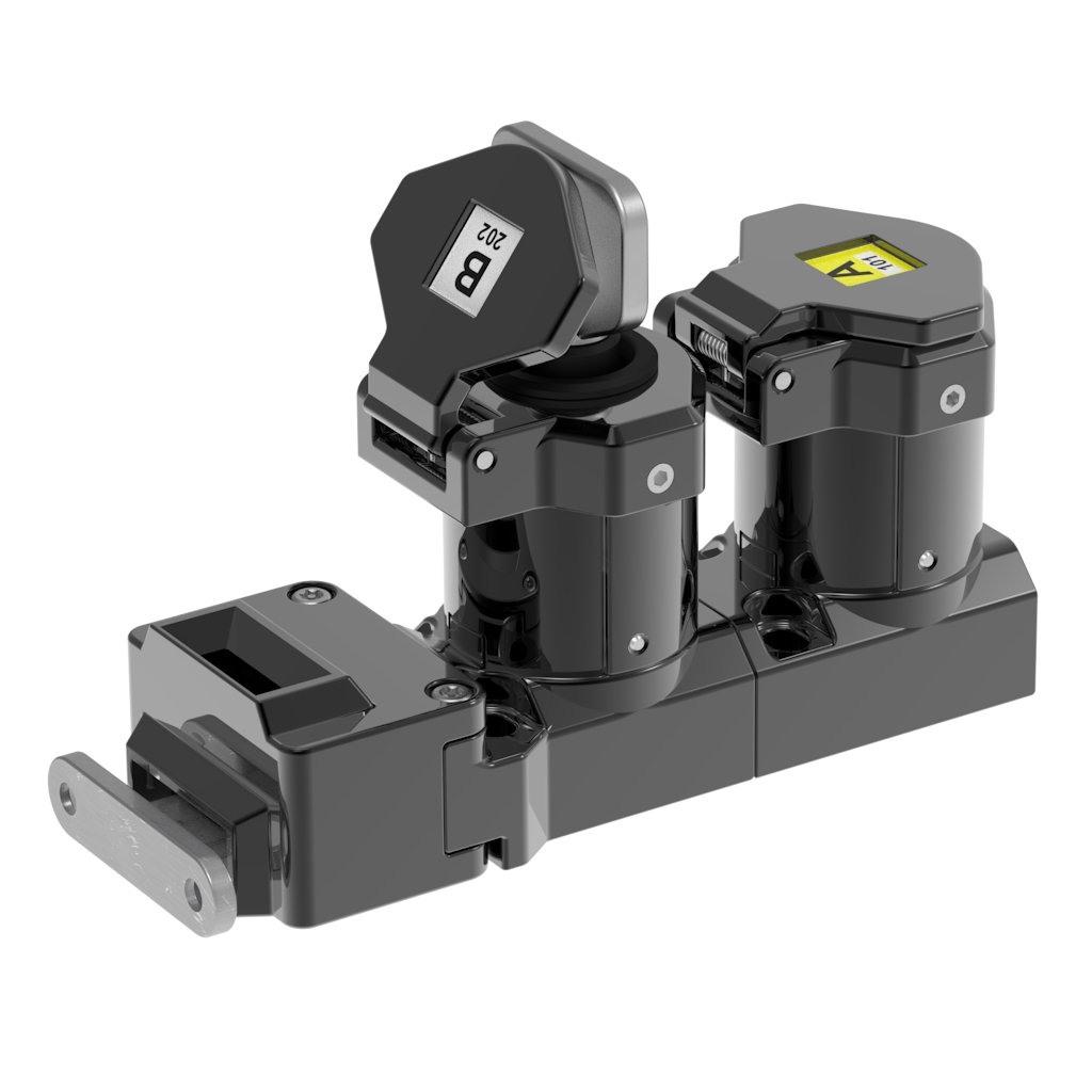 IDEM M-TD Safety Interlock Switch, Trapped Key Actuator Included, Metal, Interlock
