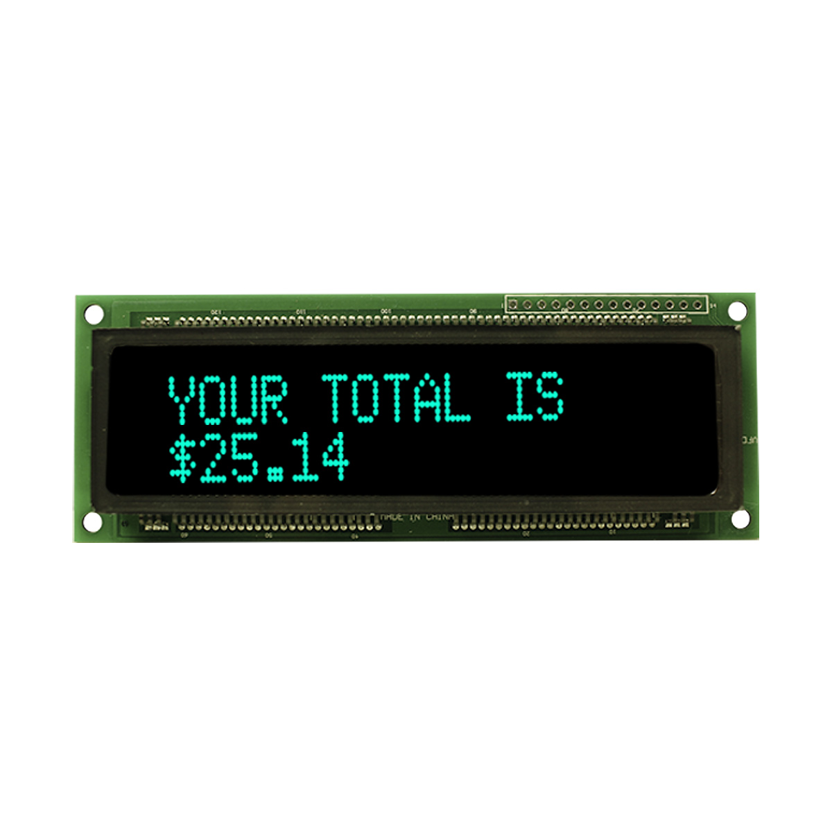 NEWHAVEN DISPLAY INTERNATIONAL M0216MD-162MDBR2-J VFD Display Parallel/Serial I/F 20.2 mm 122 mm 5.5 V 44 mm -0.5 V