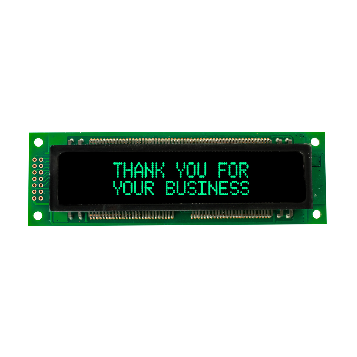 NEWHAVEN DISPLAY INTERNATIONAL M0220SD-202SDAR1 VFD Display Parallel/Serial I/F 116 mm 37 mm 6.5 V 6.1 mm 4.5 V