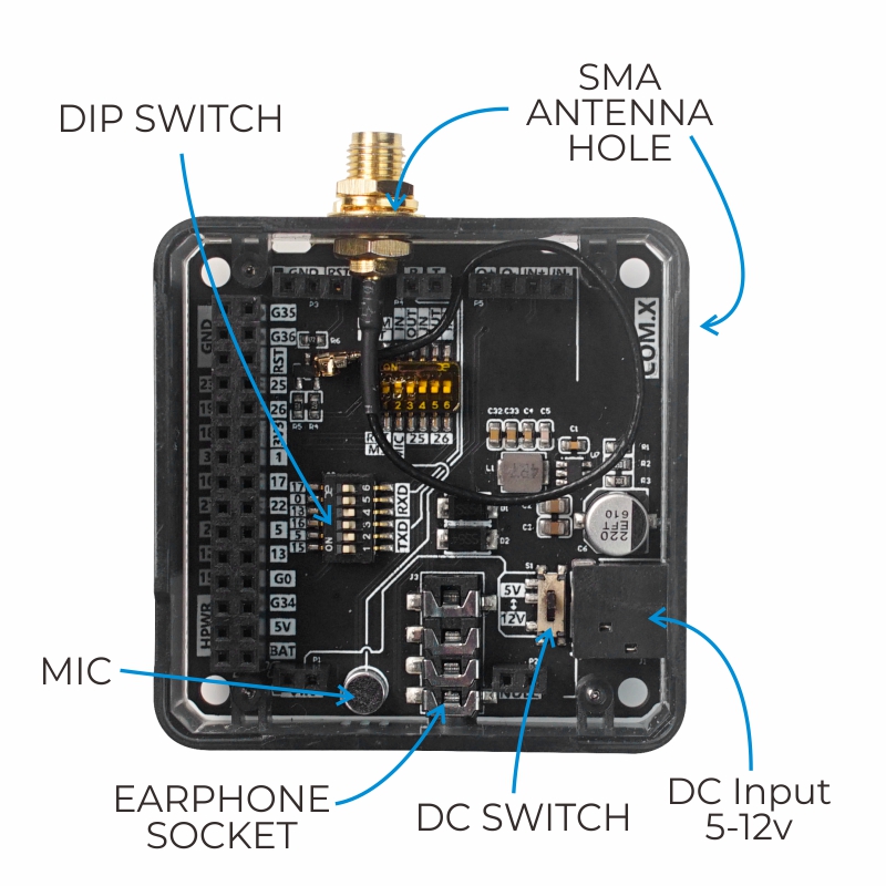m031-a M5Stack COM.LTE(4G) SIM7600G LTE Module for M5Stack UART M031- A