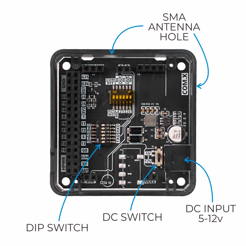 m031-z M5Stack COM.Zigbee CC2630F128 ZigBee Gateway Module for M5Stack UART M031-Z