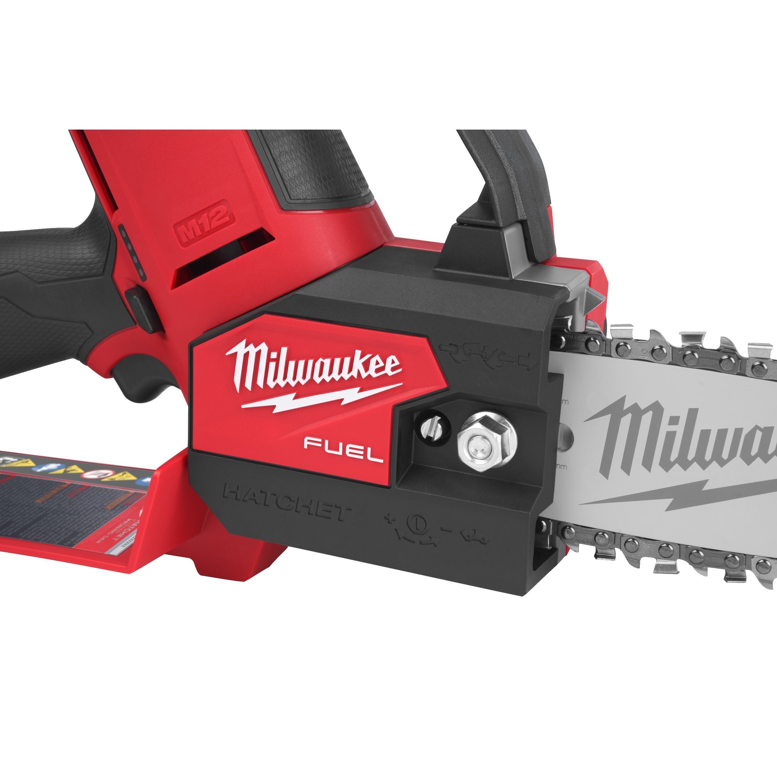 m12-fhs-602x Milwaukee M12 FUELTM HATCHETTM Battery Chainsaw Polesaw