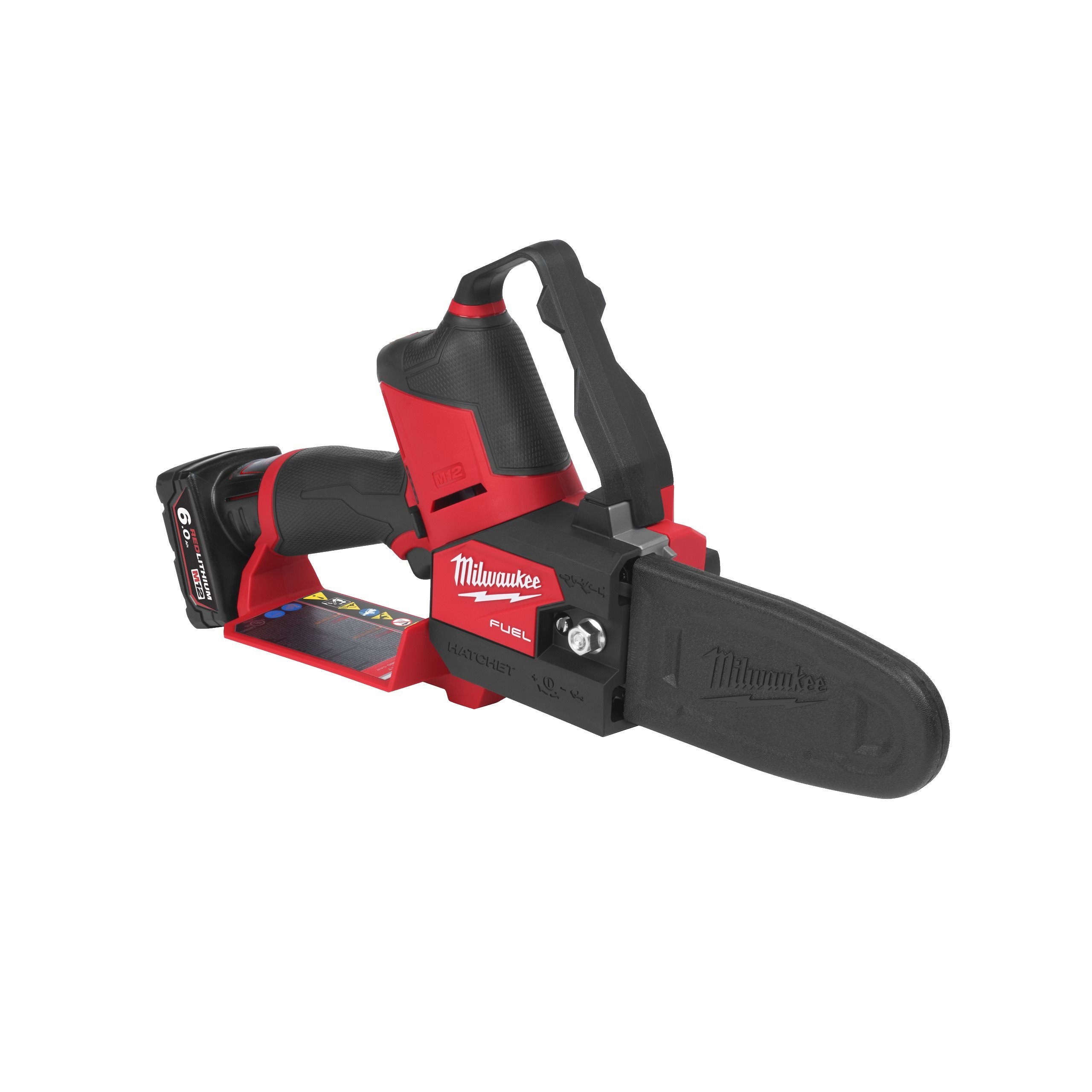 m12-fhs-602x Milwaukee M12 FUELTM HATCHETTM Battery Chainsaw Polesaw