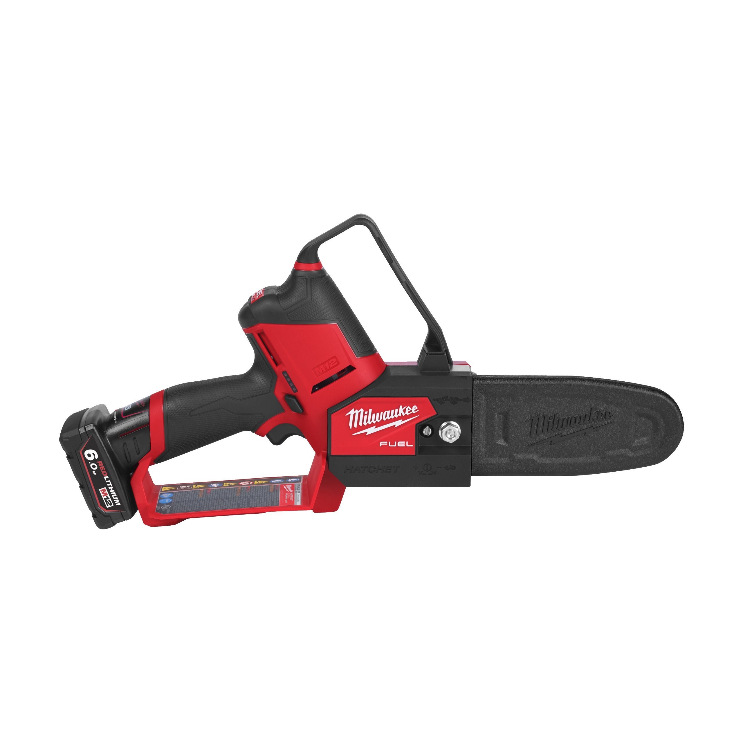 m12-fhs-602x Milwaukee M12 FUELTM HATCHETTM Battery Chainsaw Polesaw
