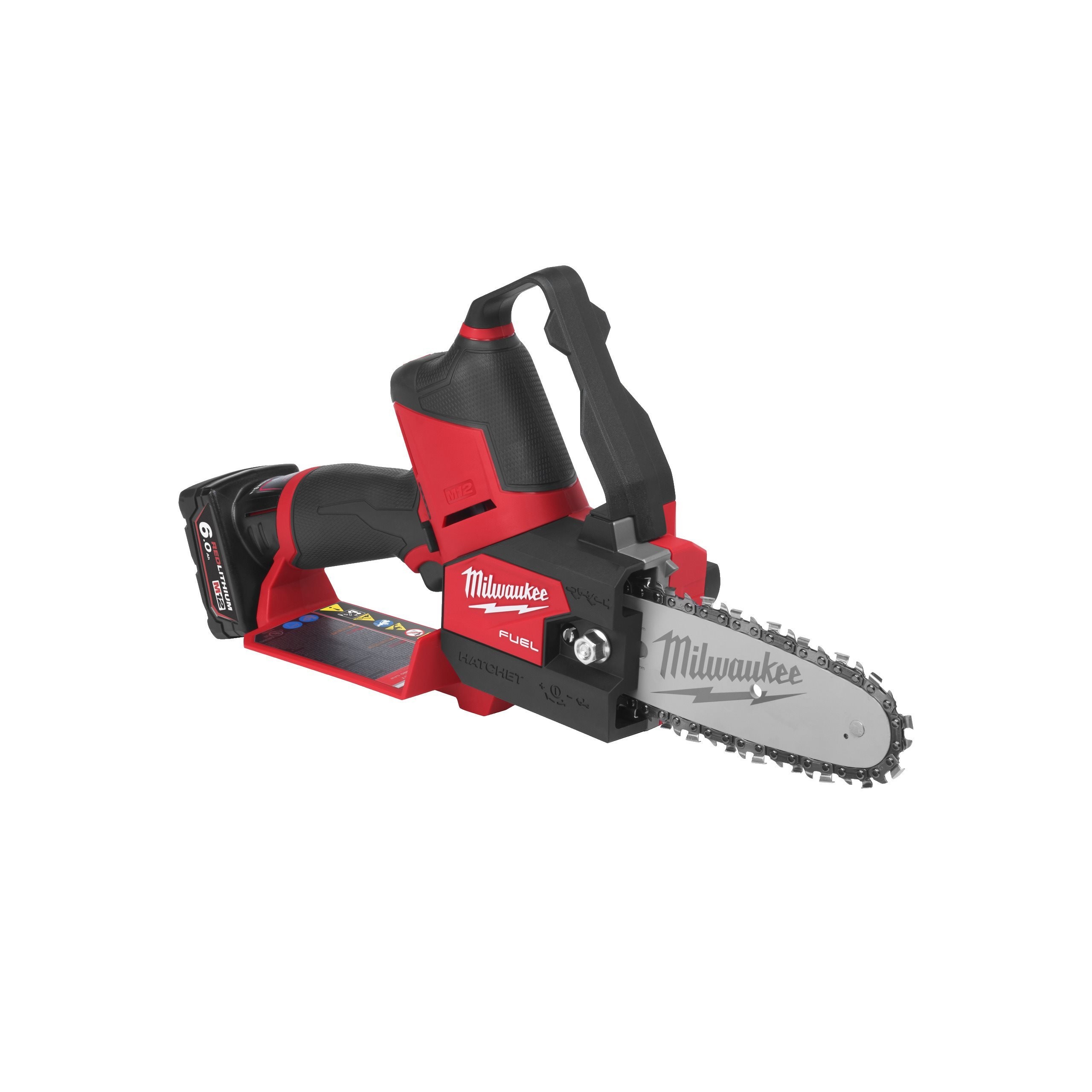 m12-fhs-602x Milwaukee M12 FUELTM HATCHETTM Battery Chainsaw Polesaw