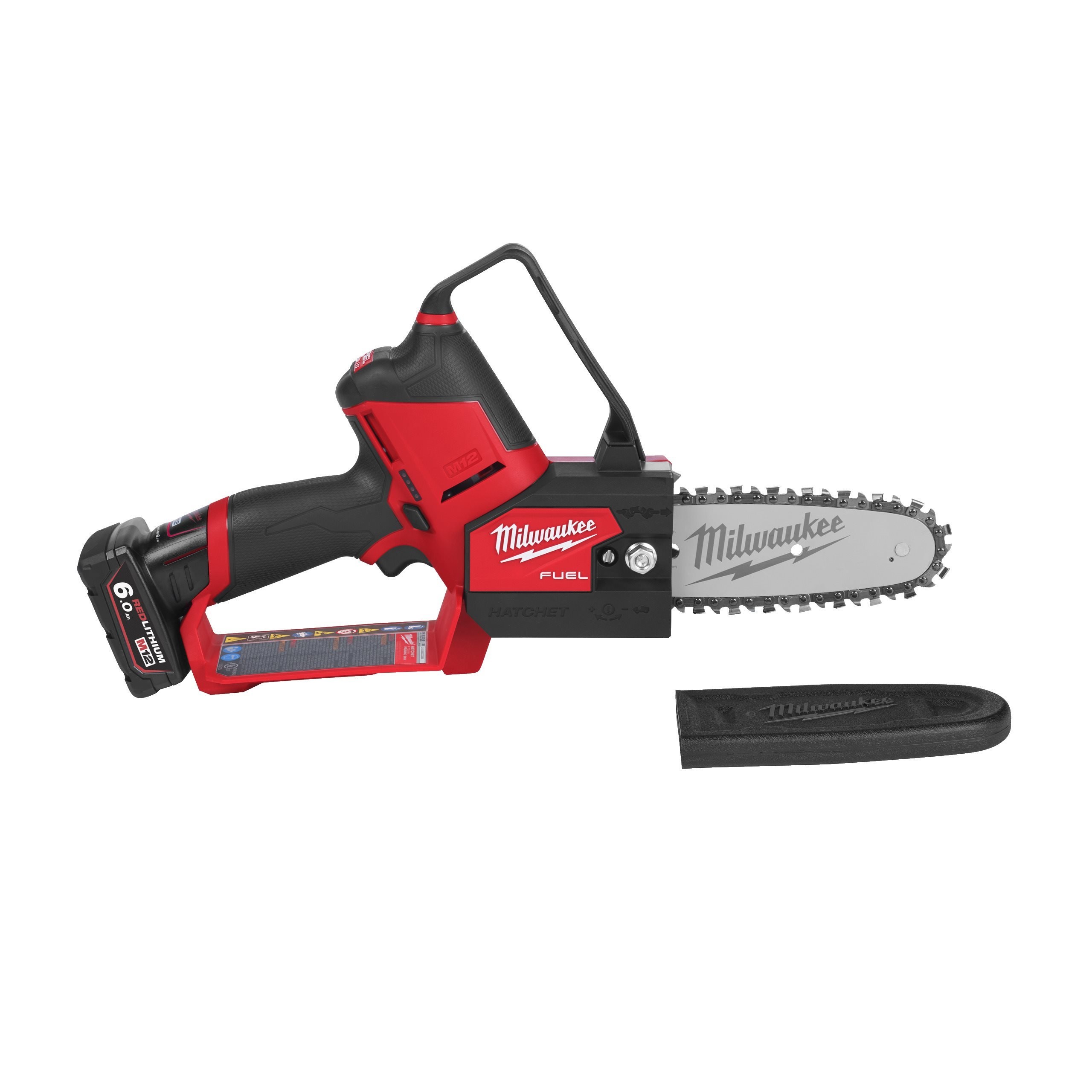 m12-fhs-602x Milwaukee M12 FUELTM HATCHETTM Battery Chainsaw Polesaw