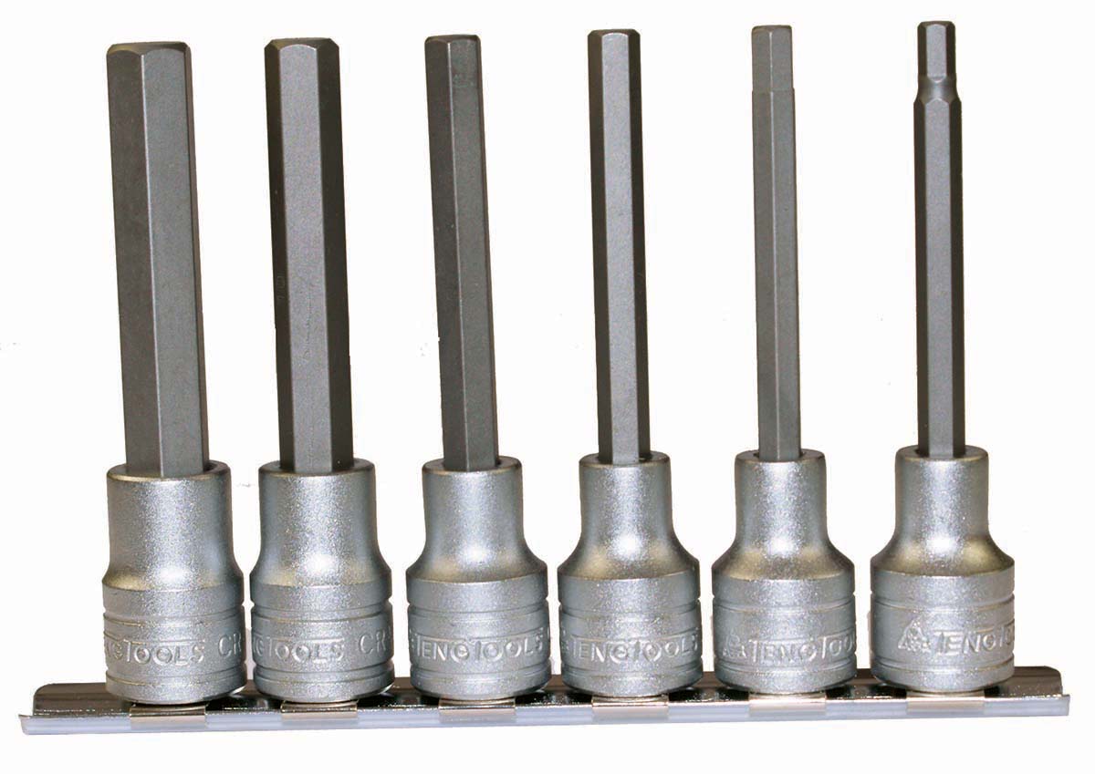 Teng Tools 6-Piece 1/2 in Hexagon Socket Set