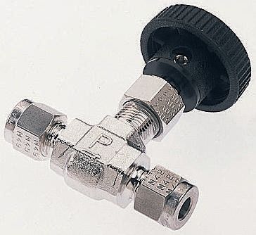 Parker Monel Alloy 400, Brass, 316 Stainless Steel Needle Valve
