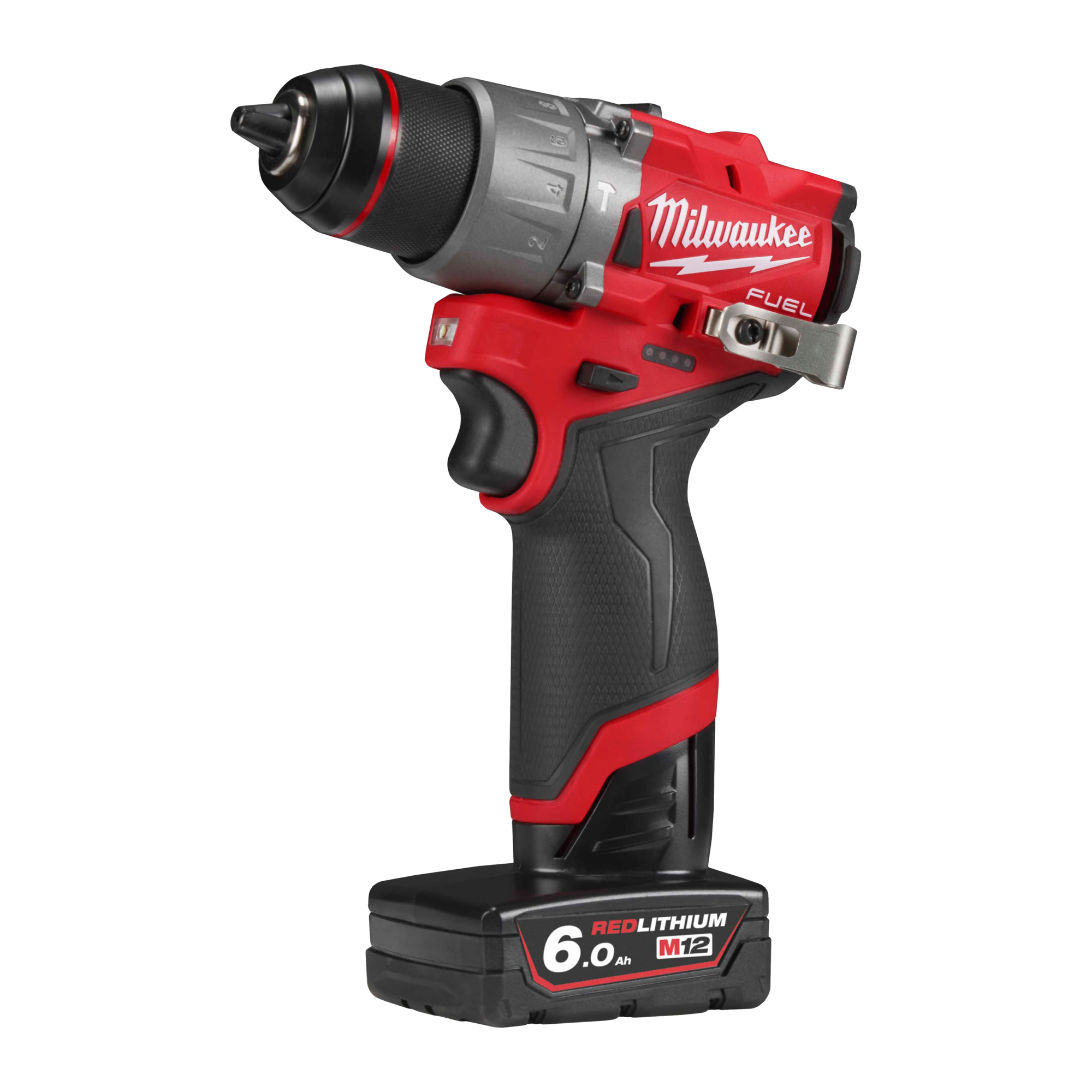 Milwaukee M12 FUEL Metal Cordless, Cordless 12 V 13 mm 44 Nm 0rpm, 1550 rpm, 450 rpm