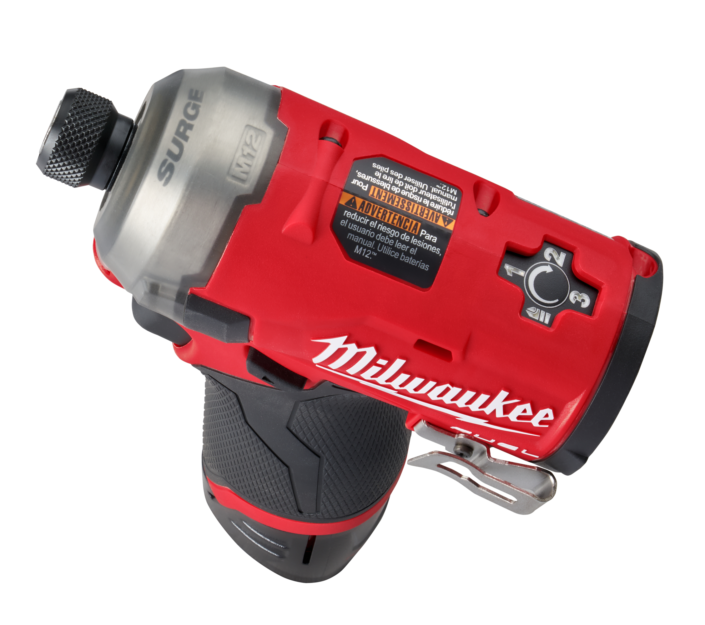m12fqid-202x Milwaukee M12FQID-202X - Cordless Impact Driver with 2 x 2 Ah Batteries