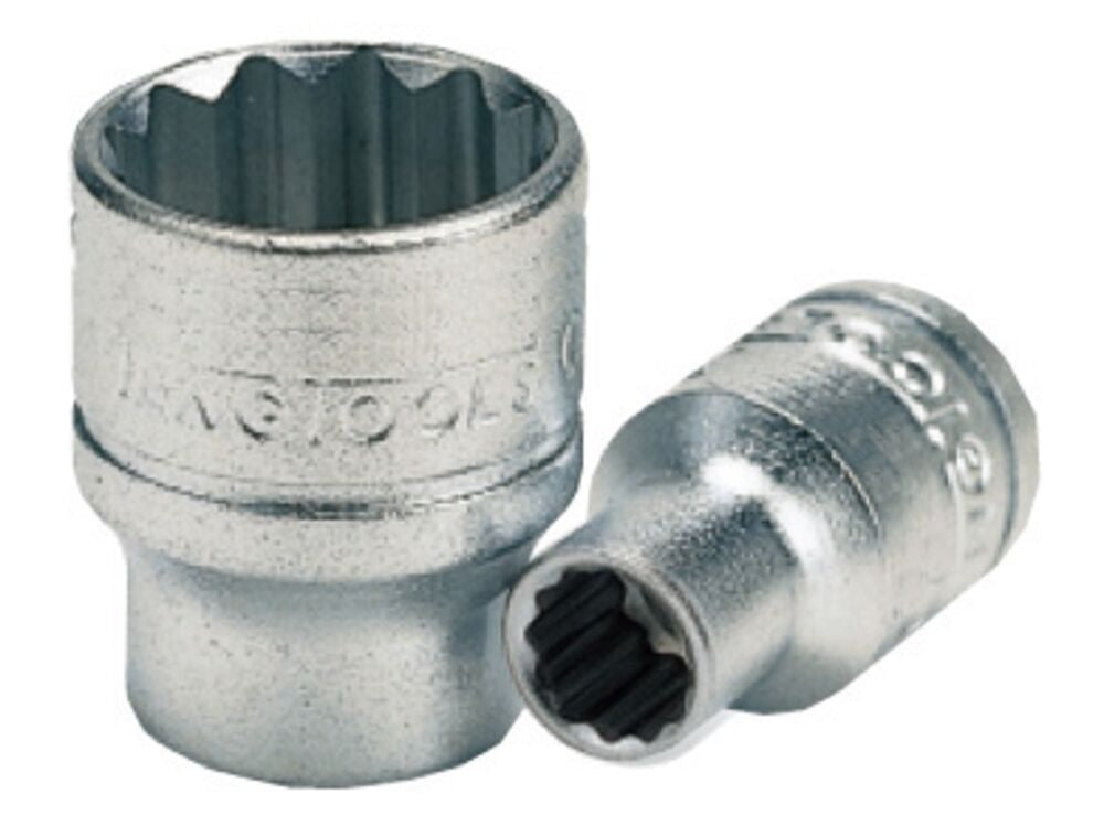Teng Tools 1 Drive 1/4 in 12 Point, 25mm Overall Length
