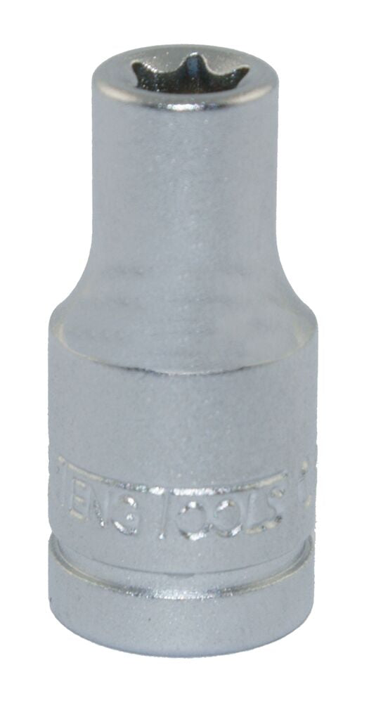 Teng Tools 1/4 in Drive 4 Regular, 25mm Overall Length