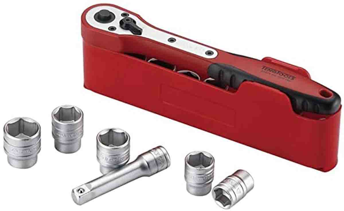 Teng Tools 13-Piece 1/4 in 6 Point Socket Set