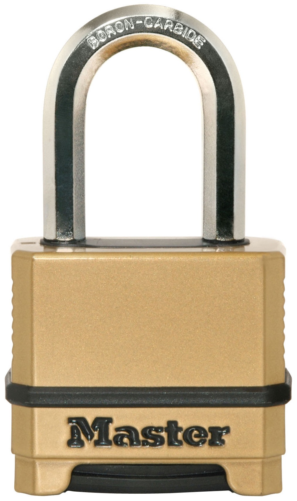 Master Lock Padlock Zinc Padlock Weatherproof, 9 mm Shackle, 56 mm Body