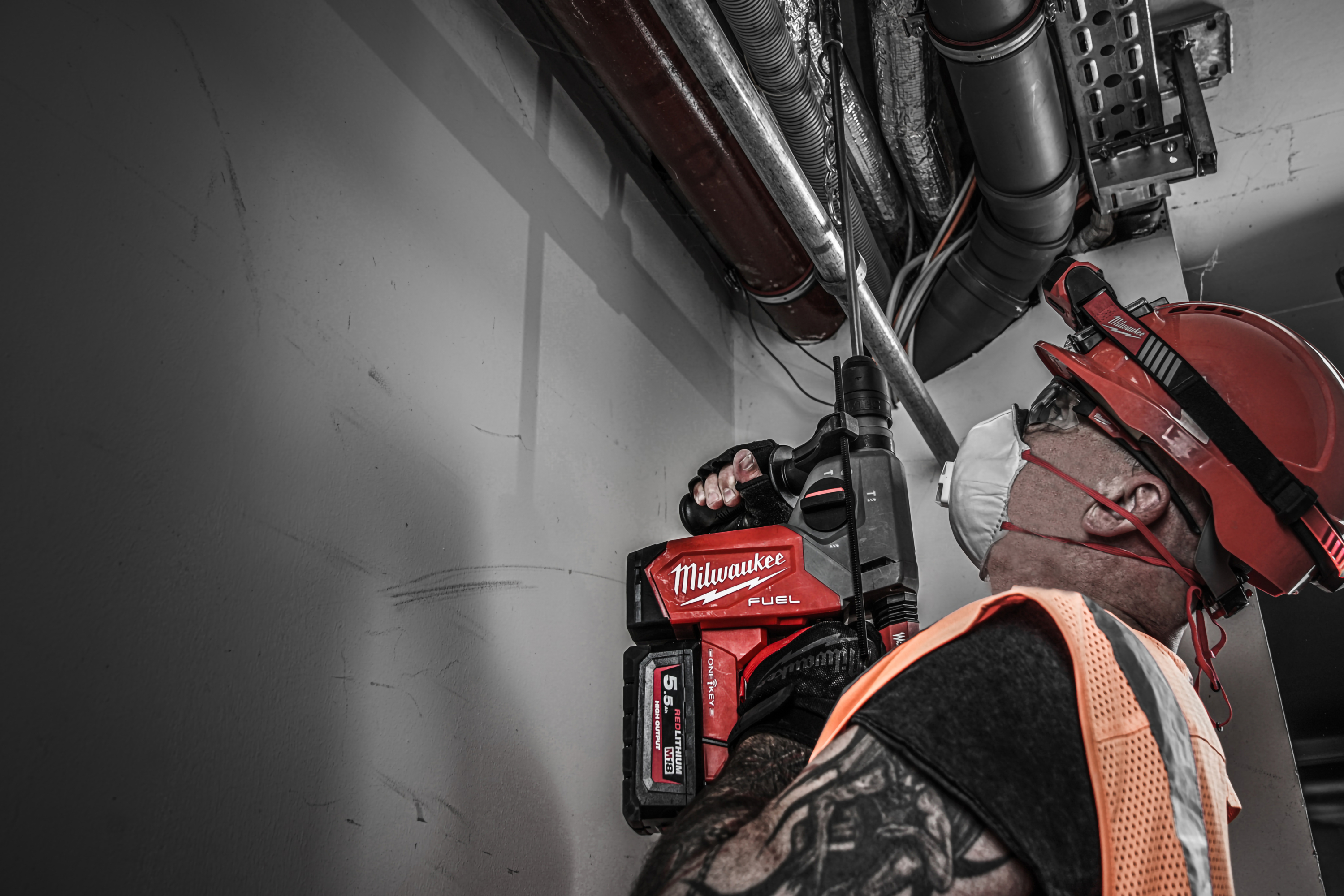 m18onefhx-552x Milwaukee M18 FUEL SDS Plus Cordless, Type G - British 3-Pin 18 V 13 mm 4800rpm