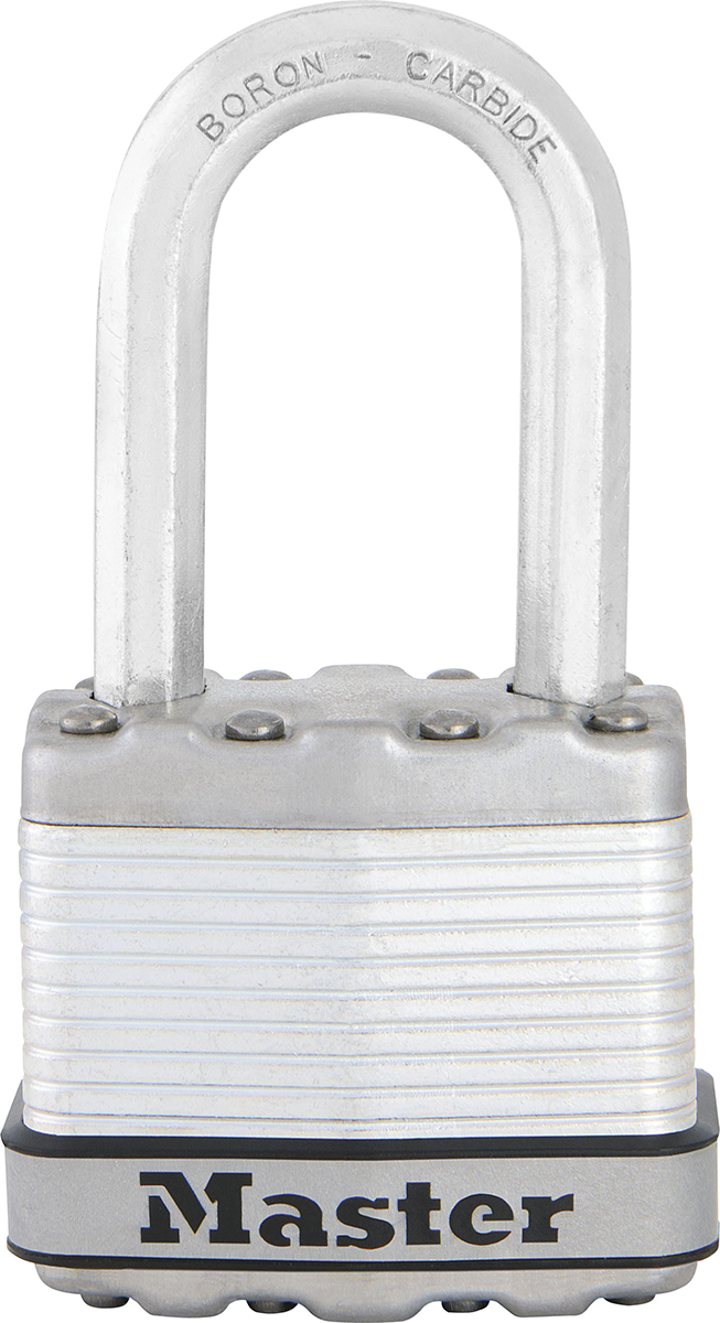 Master Lock Key Stainless Steel Padlock Weatherproof, 8 mm Shackle, 48 mm Body