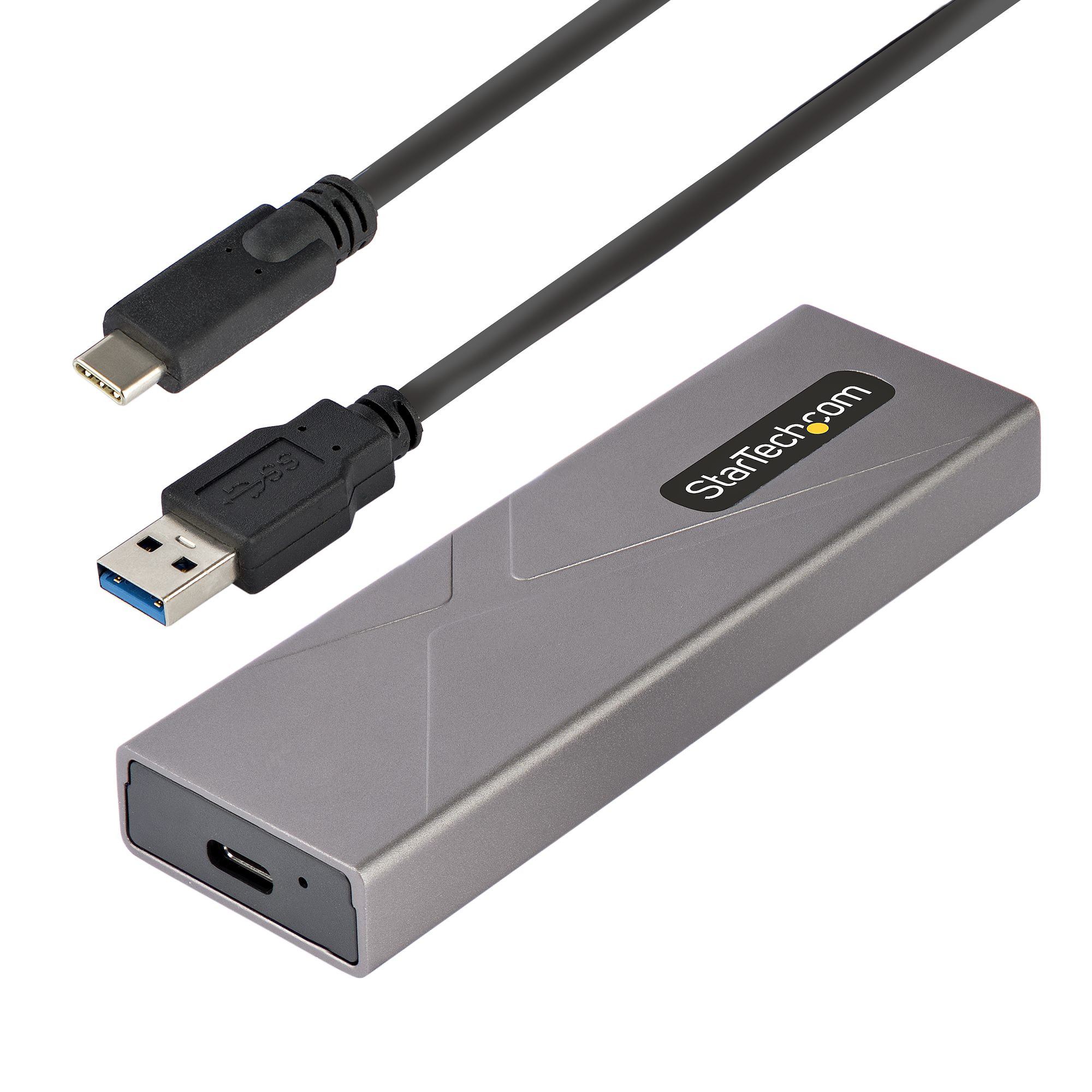 StarTech.com 21.84 mm M.2 SATA Hard Drive Enclosure USB C