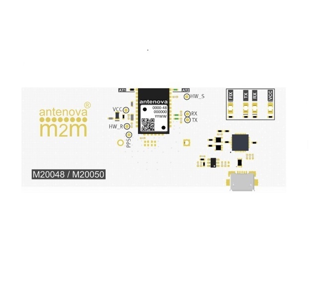m20048-1 Antenova GPS Module -163 dBm 1575.42 MHz