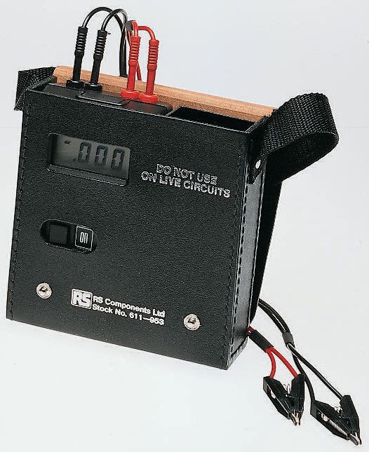 Rhopoint A210-091 Handheld Ohmmeter, 100 μΩ, 4 Wire, RSCAL