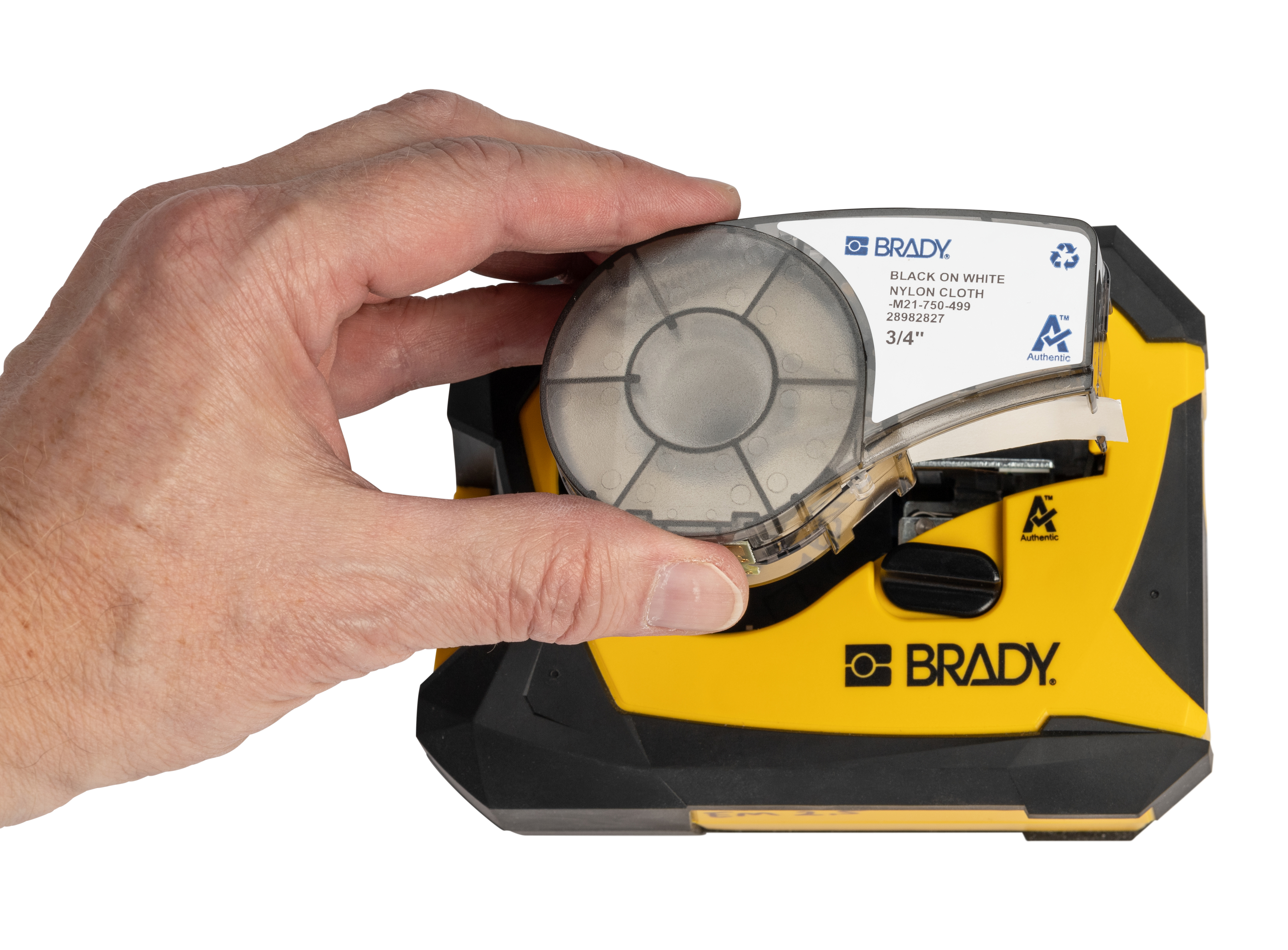 m211-eu-uk-us Brady M211 Handheld Label Printer, 19.05 mm Max Label Width, US, Type G, EU