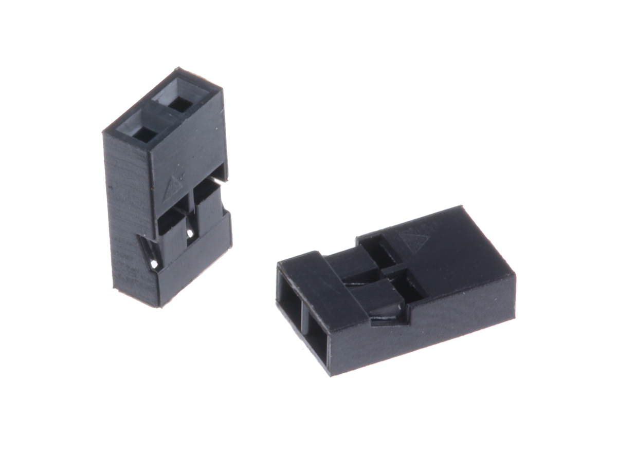 Swann-Morton, M22-30 Female Connector Housing,  2 mm Pitch,  2 Way,  1 Row Straight