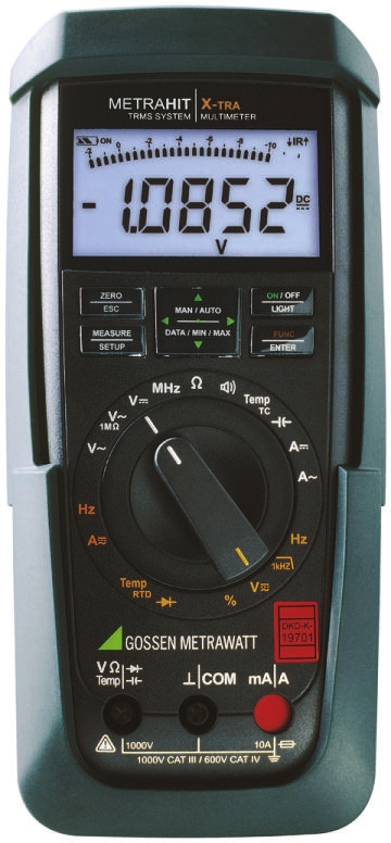 Gossen Metrawatt METRAHIT AM XTRA Handheld Digital Multimeter True RMS