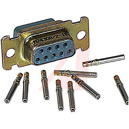 Cinch M24308 9 Way Straight Cable D-Sub Connector