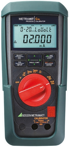 m244a Gossen Metrawatt METRAHit CAL Multi-Function Calibrator, 20 mA, 999.9mV 45 mm 200 mm 75mm