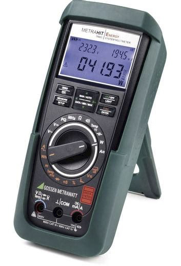 m249a Gossen Metrawatt METRAHit ENERGY Handheld Digital Multimeter True RMS