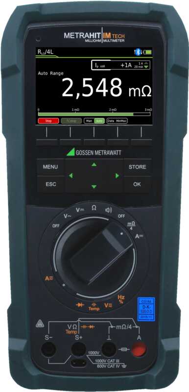 Gossen Metrawatt M272S Handheld Digital Multimeter True RMS, 3 mA ac, 3 mA dc, 1 kV ac