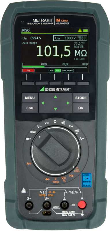 Gossen Metrawatt METRAHIT IM XTRA BT Handheld Digital Multimeter True RMS - UKAS Calibrated