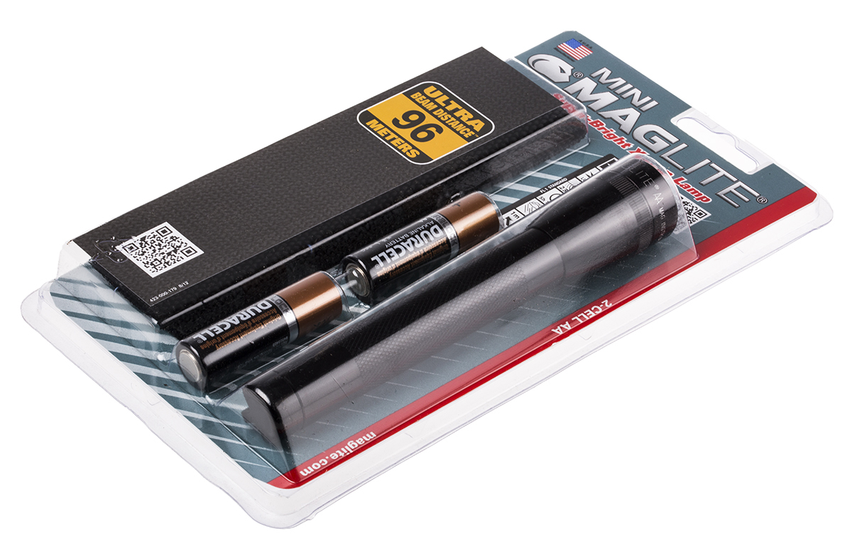 Maglite Incandescent Lamp Torch Black 14 lm, 146 mm