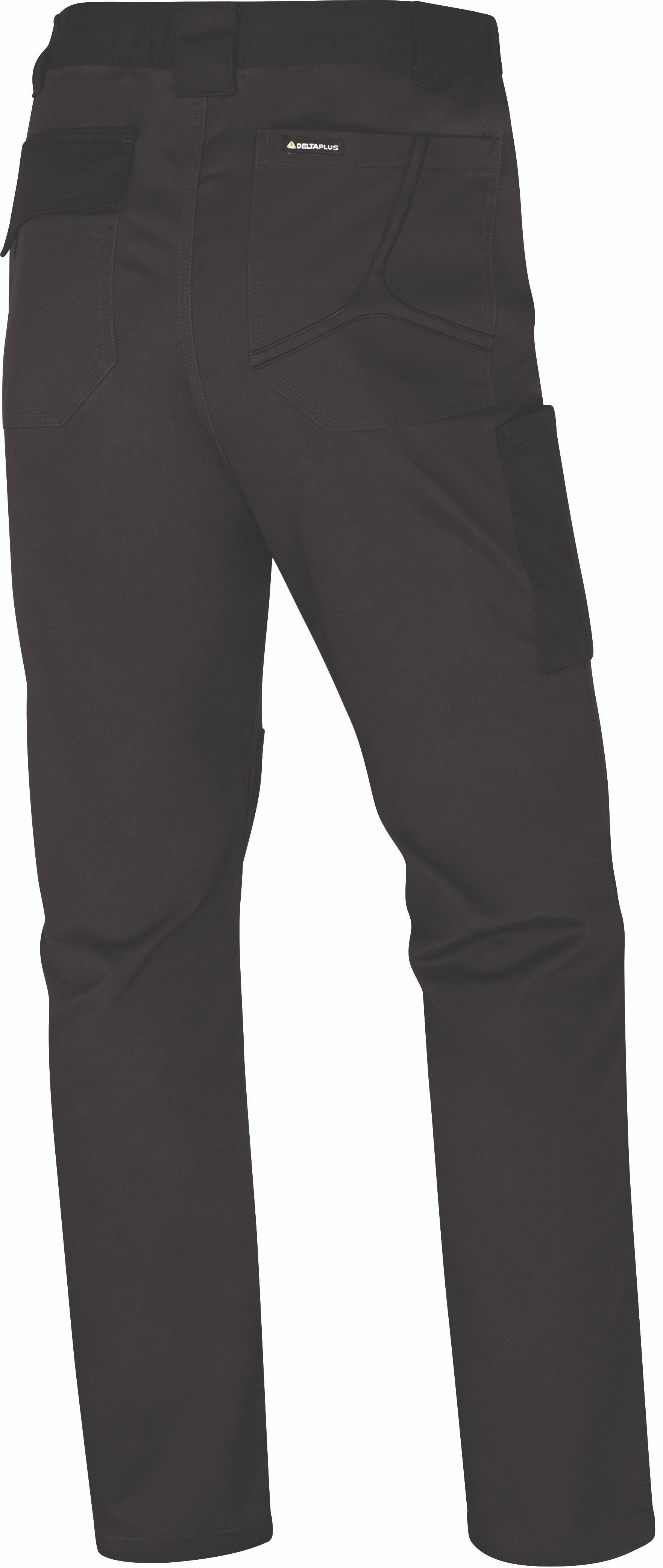 m2pa3ggtm Delta Plus MACH 2 Unisex Work Trouser Black, Grey 29 to 32 in Waist 80cm Leg