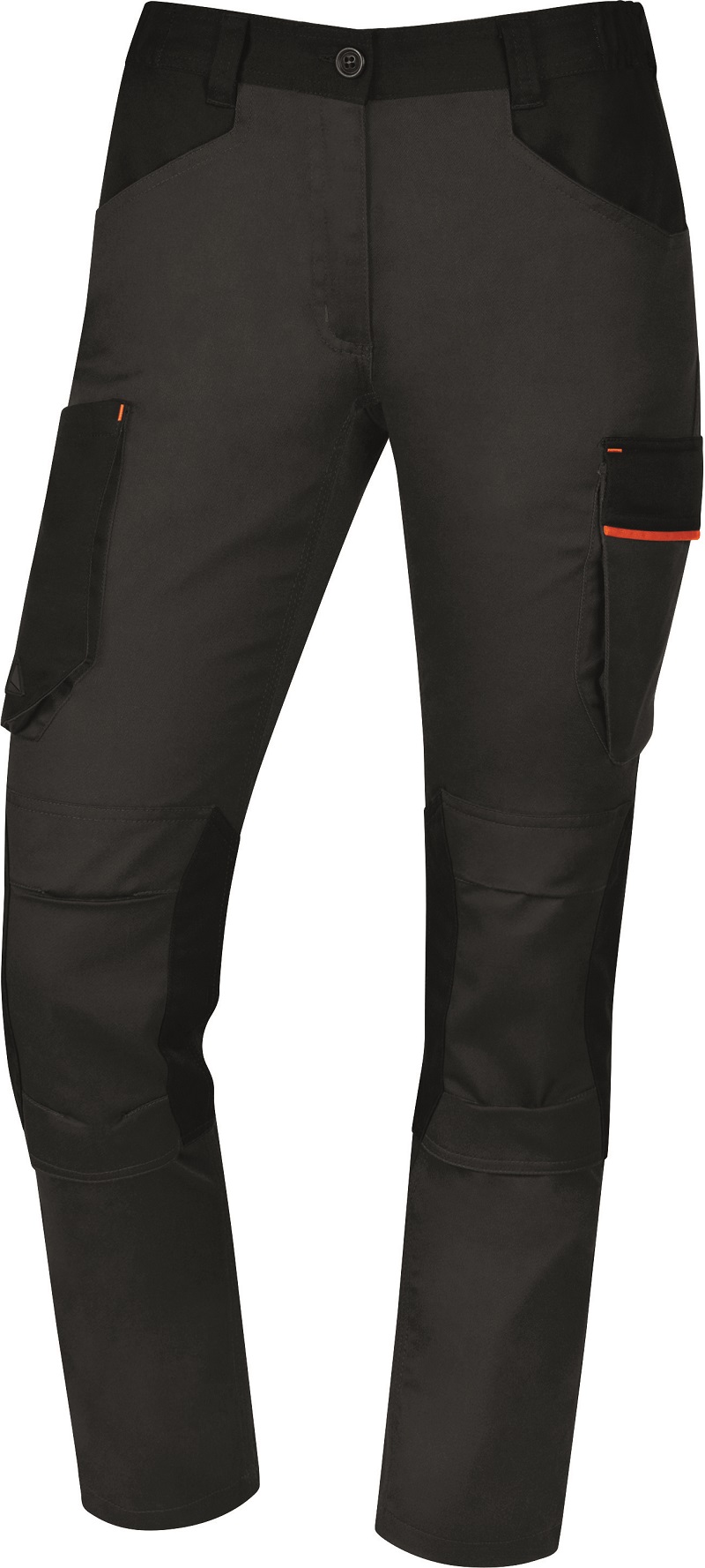 Delta Plus MACH 2 Women's Work Trouser Yellow, White, Green, Black 23 to 26 in Waist 76cm Leg