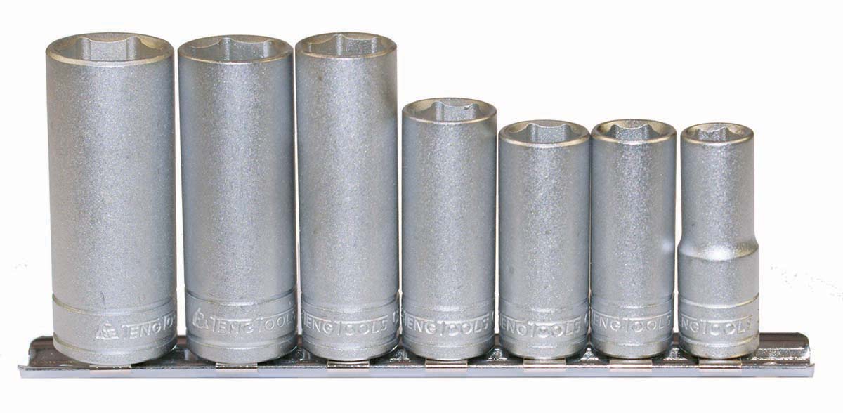 Teng Tools 7-Piece 3/8 in 6 Point Socket Set