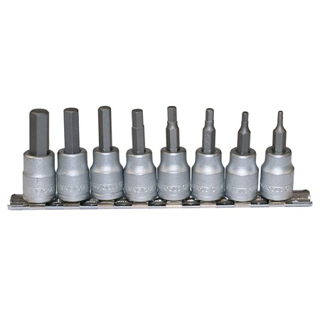 Teng Tools 8-Piece 3/8 in Bit Bit Set