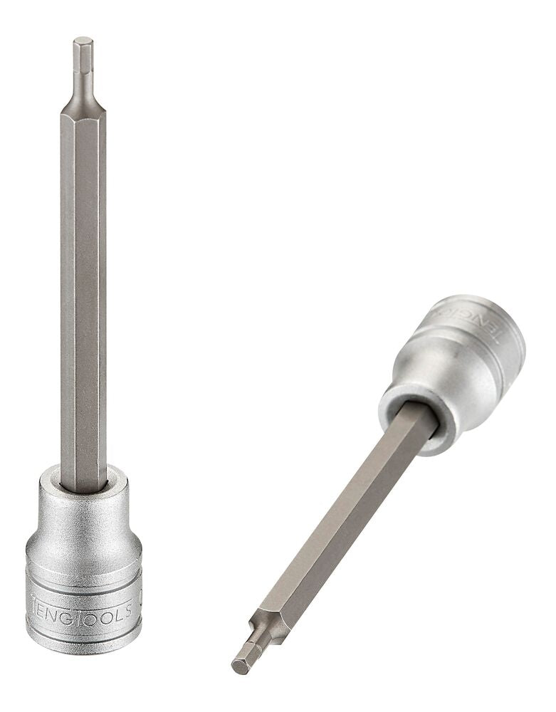 Teng Tools 3/8 in Drive 4 mm Bit Socket, 100mm Overall Length