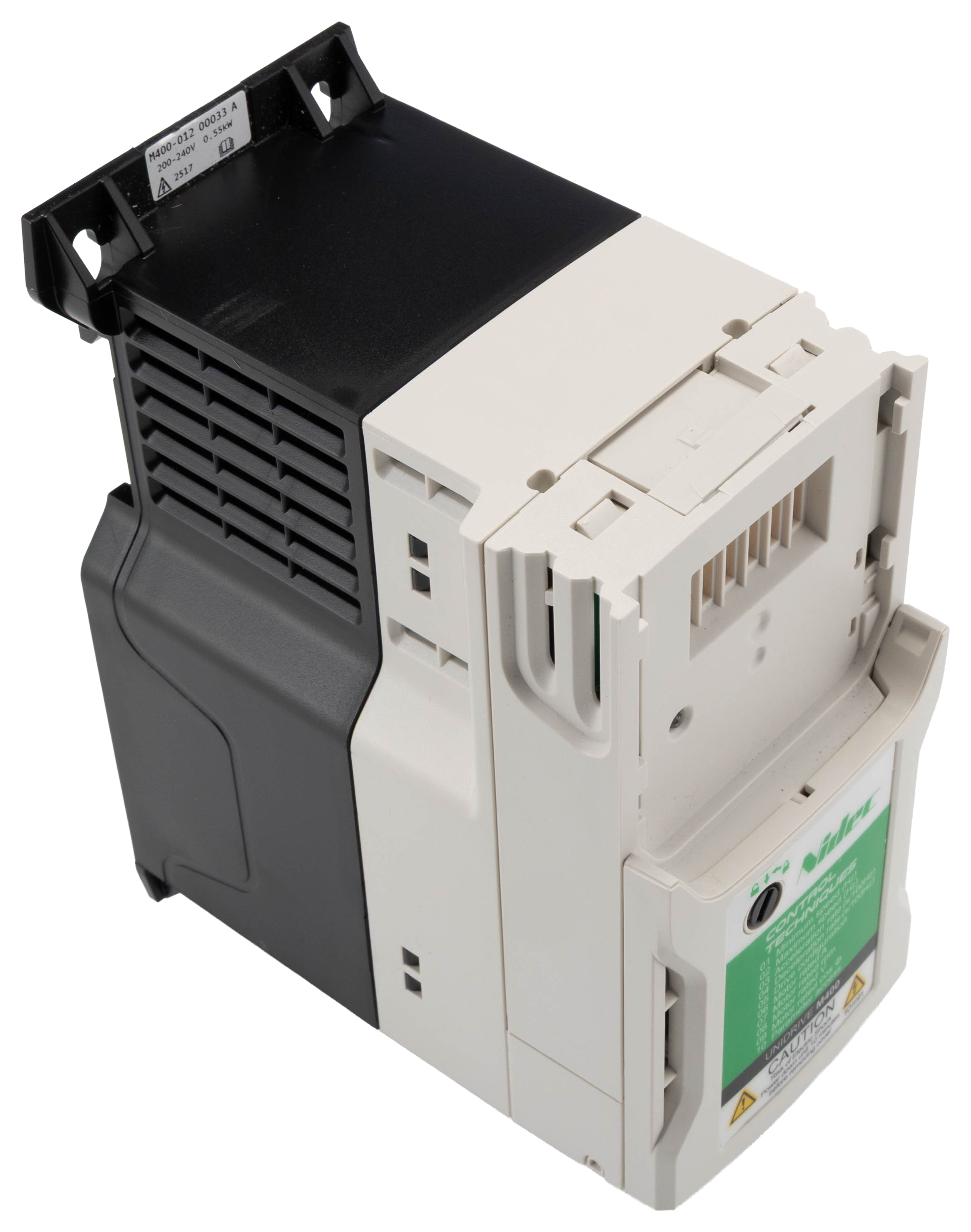 Control Techniques Inverter Drive, 0.55 kW, 1 Phase, M400 Series 240 V ac 3.3 A