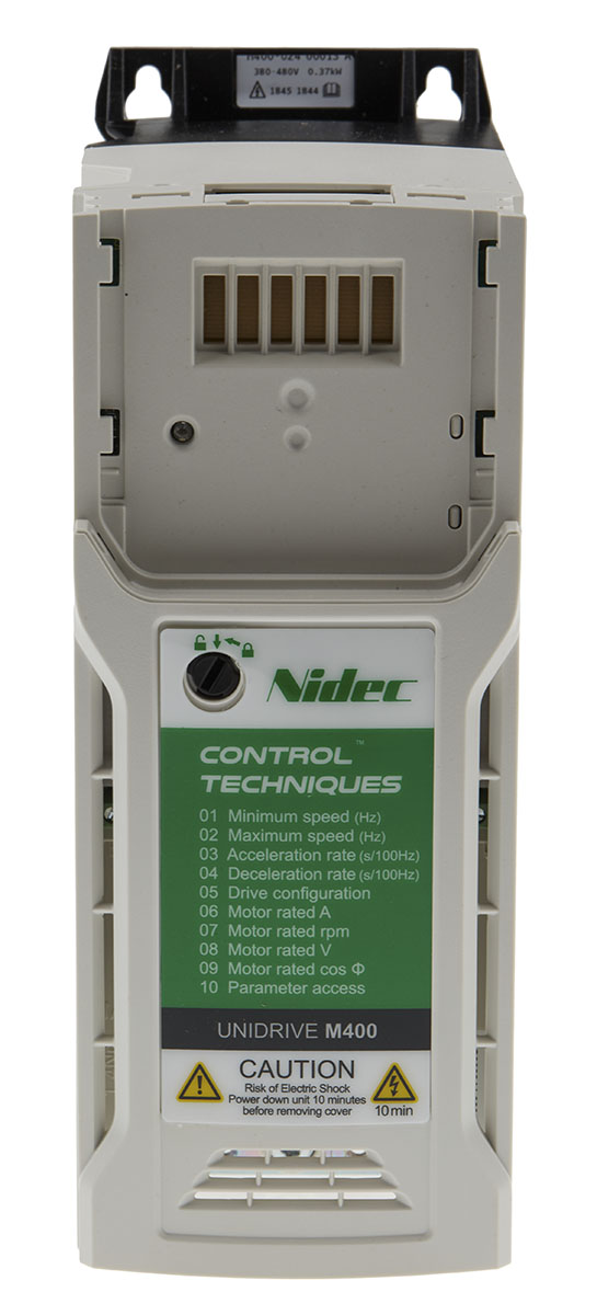 Control Techniques Inverter Drive, 0.37 kW, 3 Phase, M400 Series 480 V 1.3 A