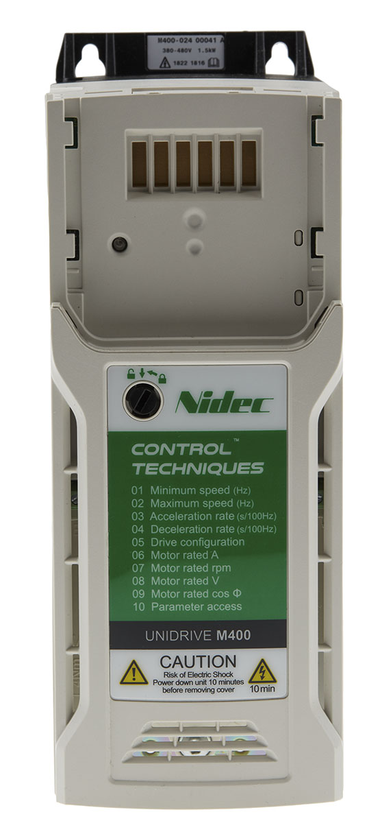 Control Techniques Inverter Drive, 1.5 kW, 3 Phase, M400 Series 480 V 4.1 A