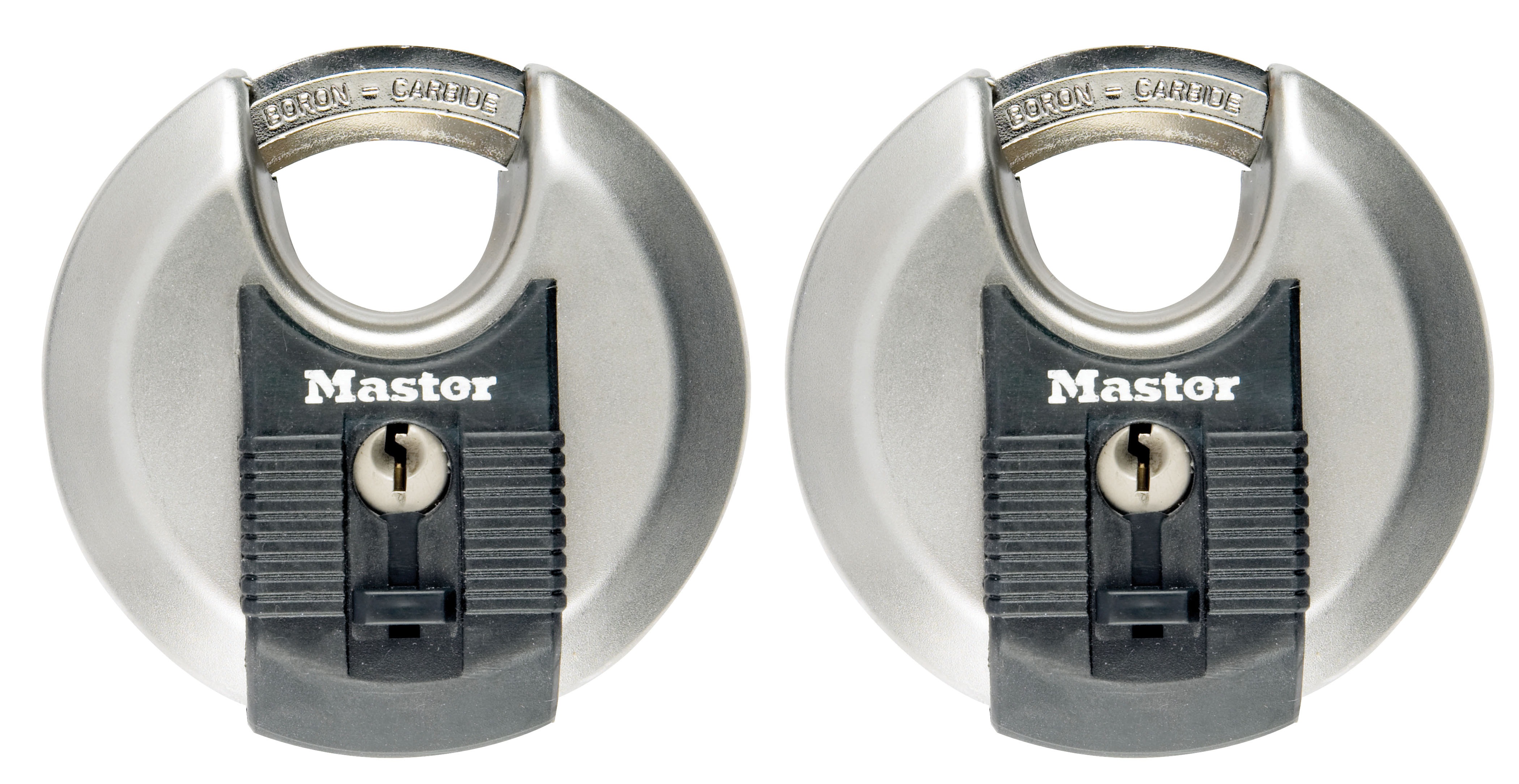 Master Lock Padlock Stainless Steel Padlock Weatherproof Keyed Alike, 10 mm Shackle, 70 mm Body