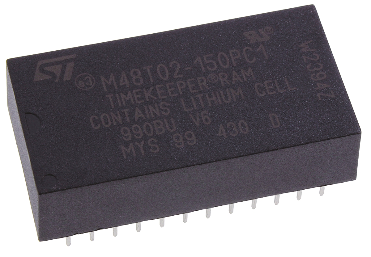 STMicroelectronics 16 kB 150 ns NVRAM 24-Pin PCDIP
