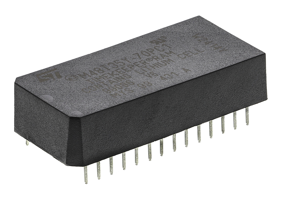 STMicroelectronics M48T35Y-70PC1, Real Time Clock 32.77 kB DW:DM:M:Y, 28-Pin PCDIP Through Hole